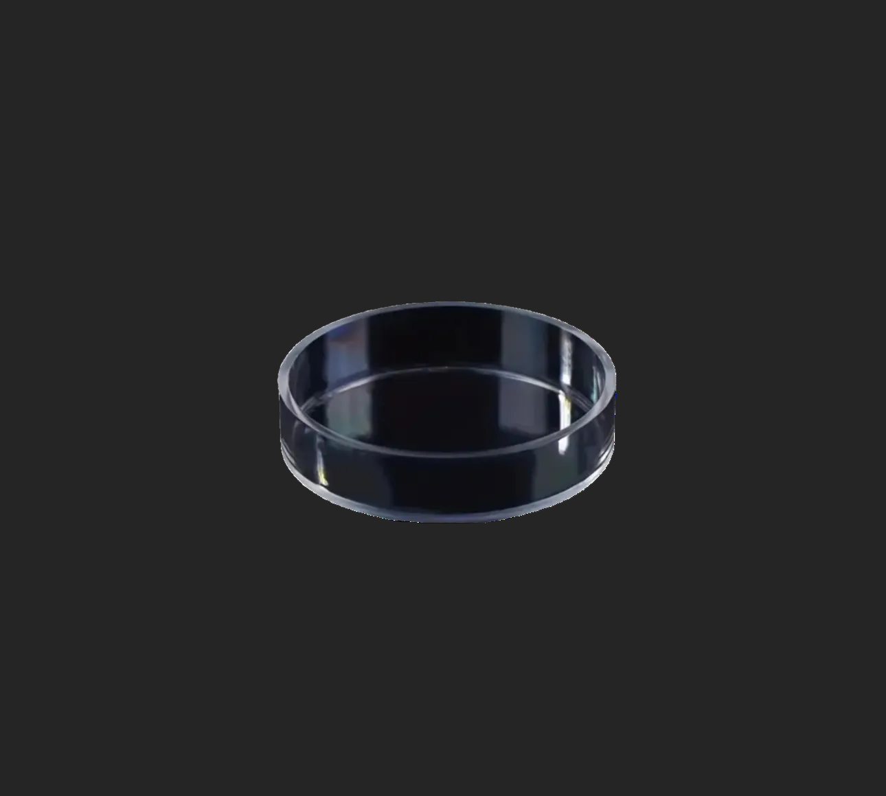 Clear acrylic shrimp feeding dish
